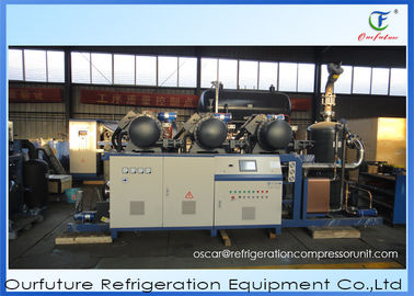 Screw Refrigeration Compressor Unit Water Cool Refrigeration Condensing Unit